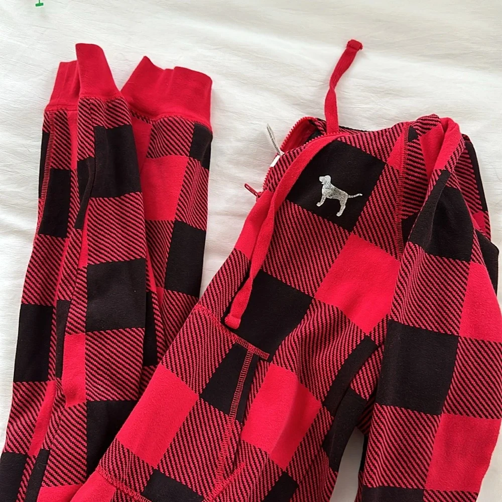 Victoria's Secret PINK | Hooded Zip-up Onesie - Picture 7 of 7